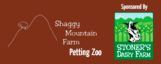 Shaggy Mountain Farm Petting Zoo Sponsored by Stoner's Dairy Farm